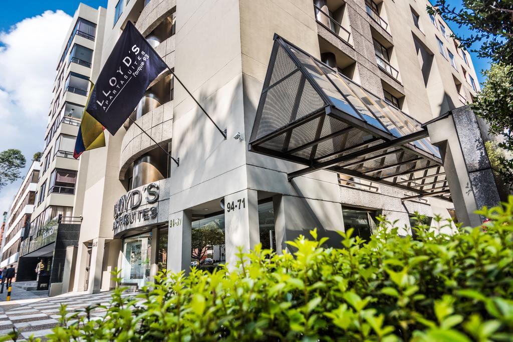 Lloyds Apartasuites Parque 93 Bogotá Exterior foto